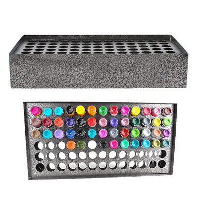78 Löcher Iron Tattoo Pigment Rack Tattoo Ink Displayhalter Unterstützung DE
