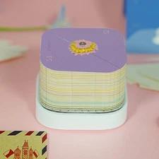 3D Desk Calendar, 3D Calendar 2026, Creative Calendar with Notepad LED G2E1