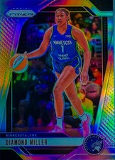 2024 Panini Prizm WNBA - Diamond Miller #63 Silver Prizm Refractor