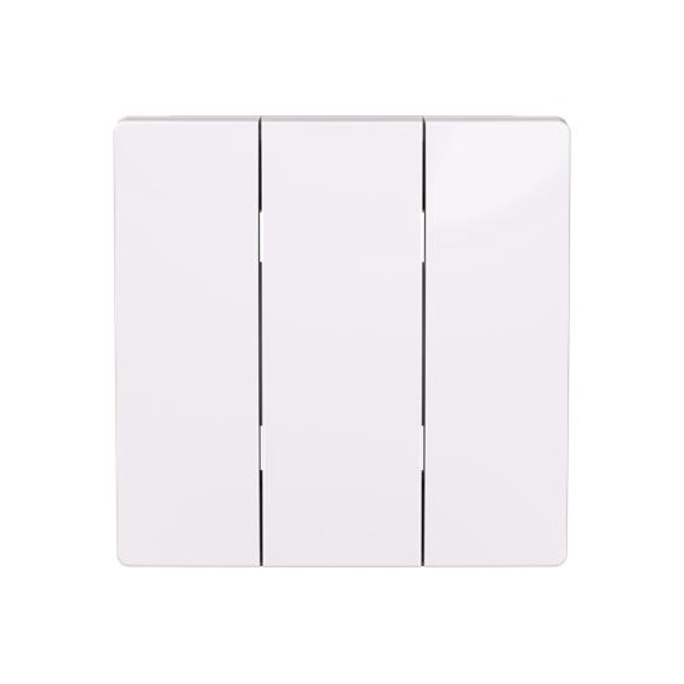 ZONI Connector Triple Button White 2CH590666A4500