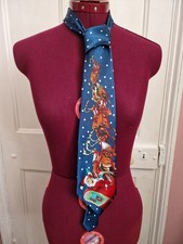 Li Lo Vintage Chrismas Tie Men's Necktie