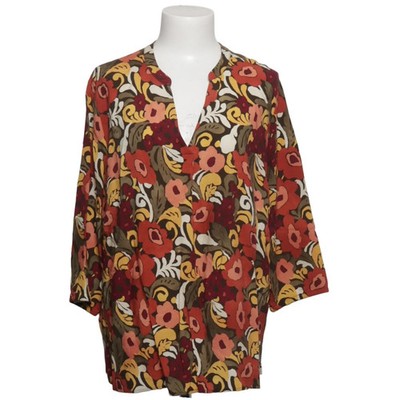 Betty & Co. Grey, Bluse, Größe: 42, Rot/Grün/Gelb/Mehrfarbig, Blumen, Damen #tq1