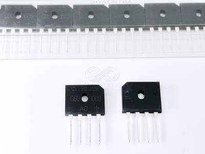 10PCS GBU1008 SeCoS Bridge Rectifier 10A 800V GBU Single Phase 4-Pin