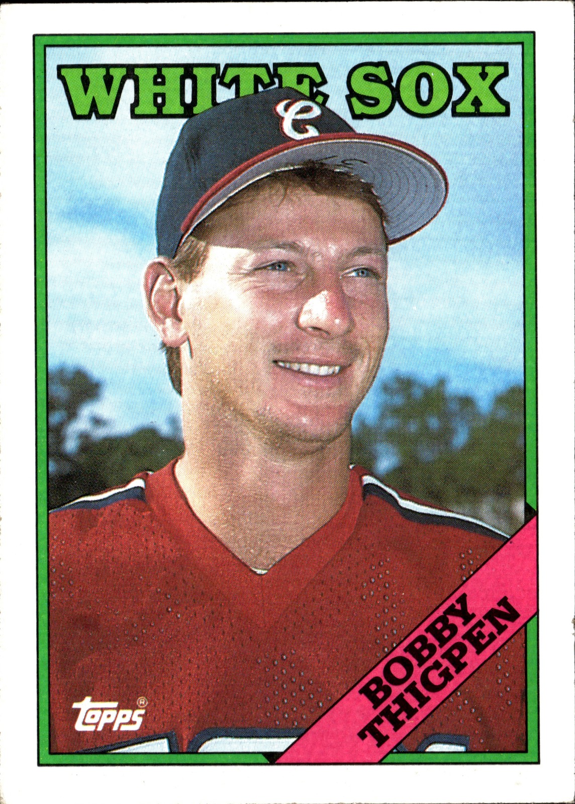 1988 Topps BOBBY THIGPEN #613 EX
