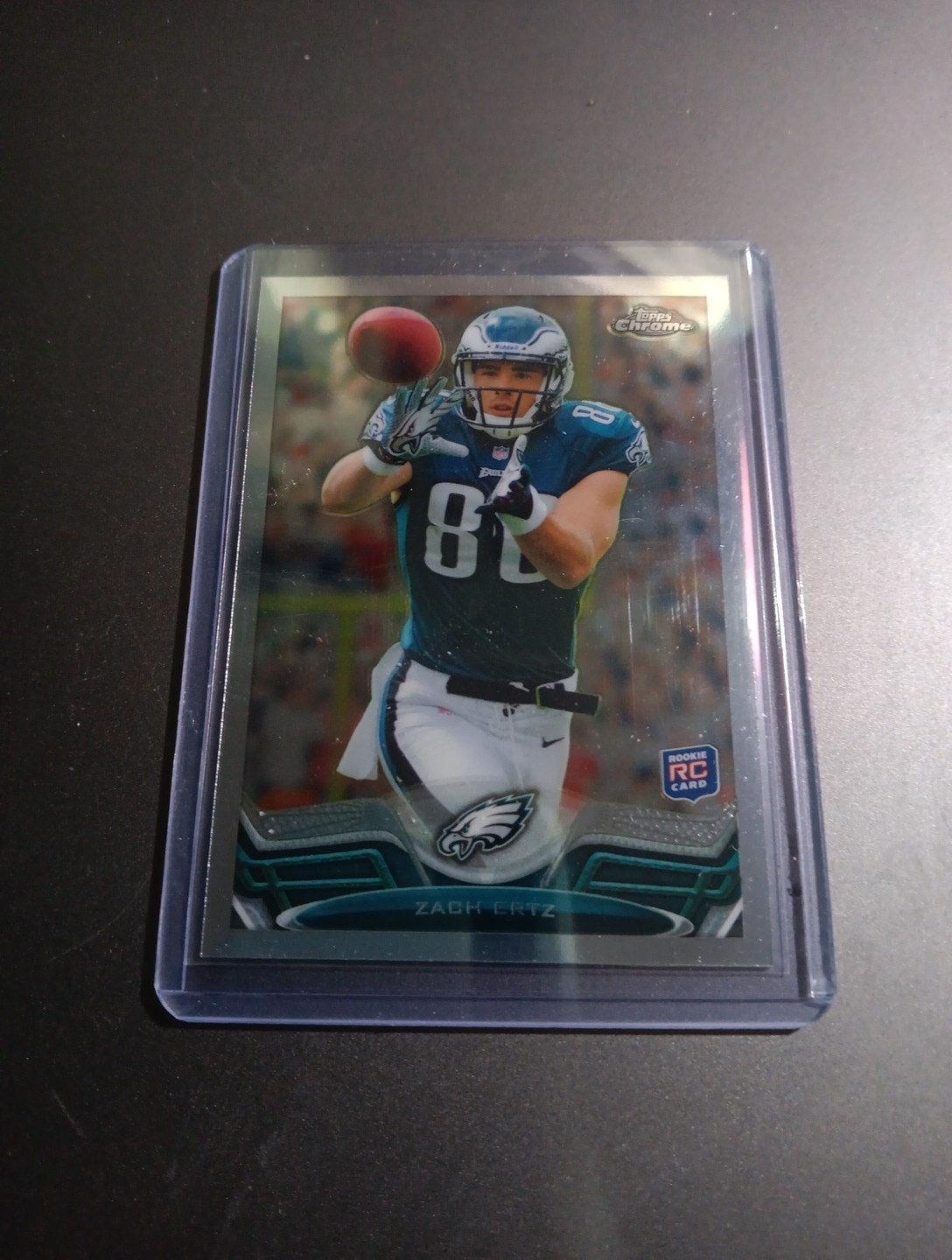 2013 Topps Chrome - Zach Ertz #76 Catching Ball (RC)