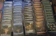 Chocobo Track Foil Land Set - 100 Available! - NM Final Fantasy Magic MTG FF 