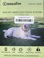 Wireless GPS Dog Collar Fence System - 3 Correction Modes - AI Smart Signal