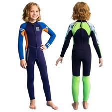 Kids Diving Suit Full Body Swimwear Pool Wetsuit Cold Water Boys Girls Beach