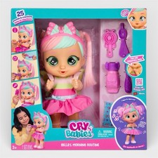Cry Babies Bella Morning Routine Puppe Interaktiv | Tanzt Weint & Zubehör | NEU
