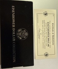 1972 Eisenhower Dollar Collection- Morgan Mint - Black Holder