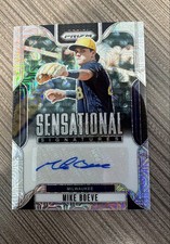 2025 Panini Prizm - Sensational Signatures Mike Boeve, Mike Boeve #SS-MB Mojo...