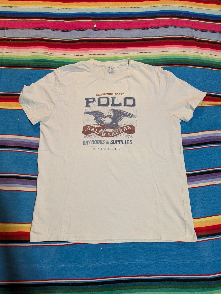 Polo Ralph Lauren T-shirt Large Polo Dry Goods And Supplies PRLC