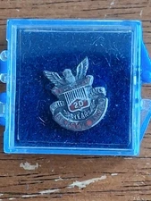 Very Vintage US GOVERNMENT Select Service 20 Year Lapel Service Pin