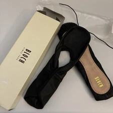 Bloch Children’s Dansoft Full Sole Leather Ballet Shoe S0205G Black Size 7 A