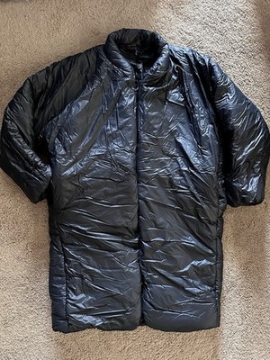 Size M fits XL - Yeezy Gap Engineered By Balenciaga Long Round Jacket Black New