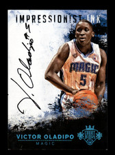2014-15 Panini Court Kings Victor Oladipo #II-VO Impressionist Ink Auto Blue /25