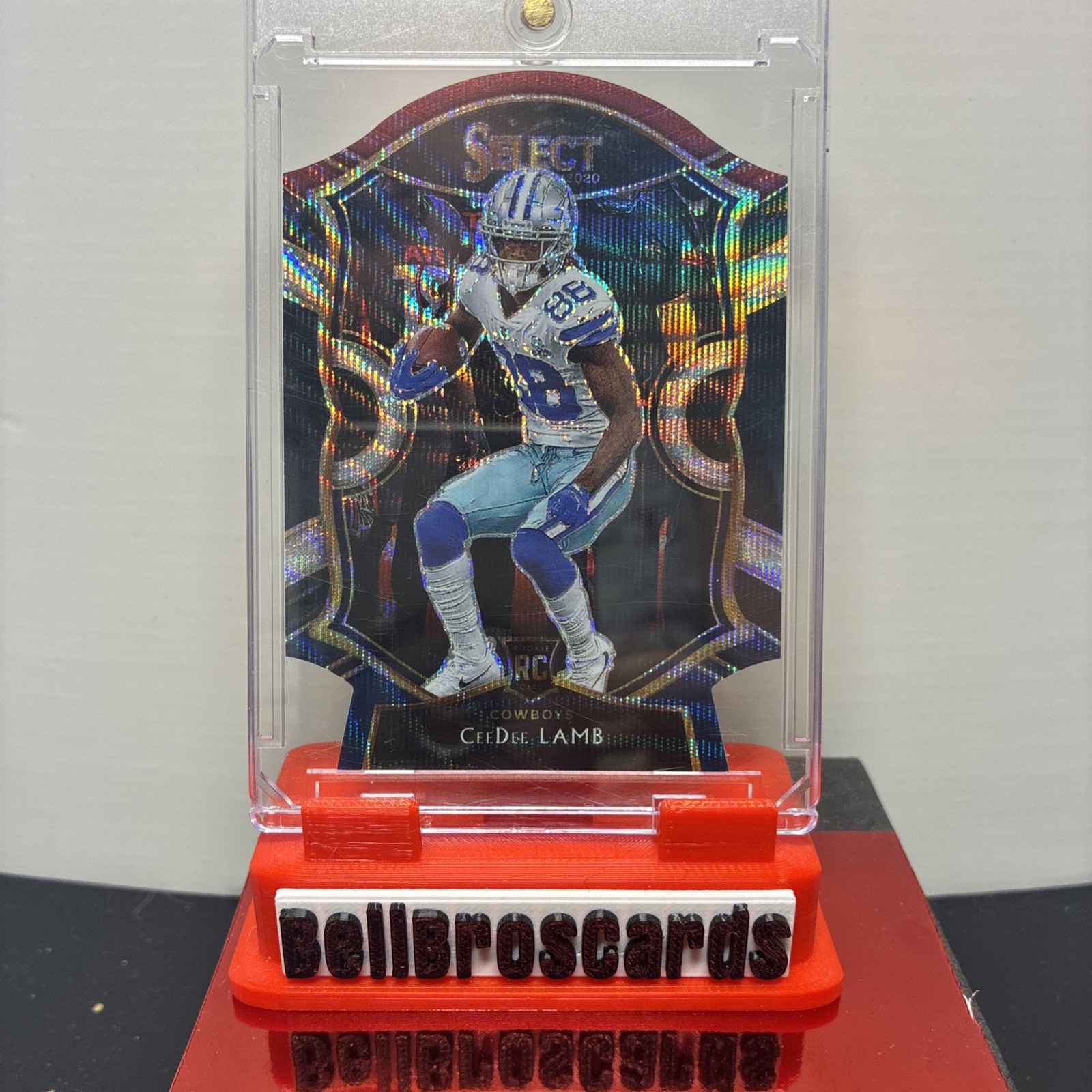 Panini 2020 Select Concourse RC CeeDee Lamb Cowboys Diecut