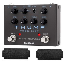 Sonicake Thump High-Gain Verzerrung Pedal Bä...