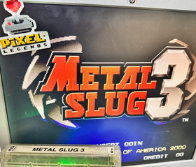 US Seller - Metal Slug 3 SNK Cartridge Neo Geo MVS -Authentic- Tested & working