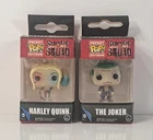 Funko Pocket Pop Keychains 2 Harley Quinn & The Joker Movie Suicide Squad