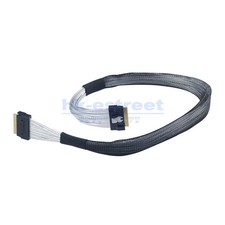 PCI-E Slimline SAS 4.0 SFF-8654 8i 74pin Host To SFF-8654 74Pin SAS Cable