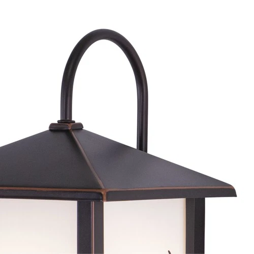 Vaxcel Lighting OW33583 Bronze Bryce 1-Light Outdoor Wall Sconce - 8 Inches Wide - Picture 6 of 12