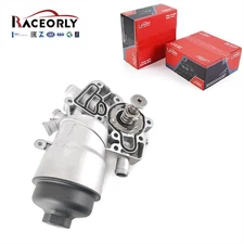 RACEORLY Aluminum Oil Filter Housing For VW Touareg Audi A6 Q7 2014-16 3.0TDI