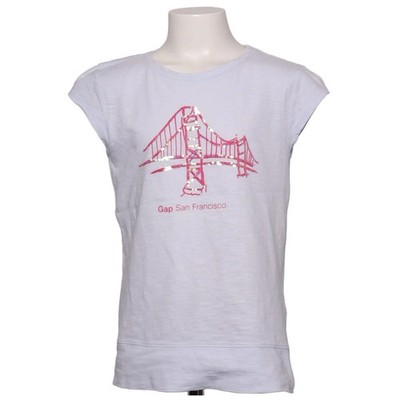 Gap Kids, T-shirt, Größe: 140, Blau, Baumwolle, Print, Mädchen #HyR