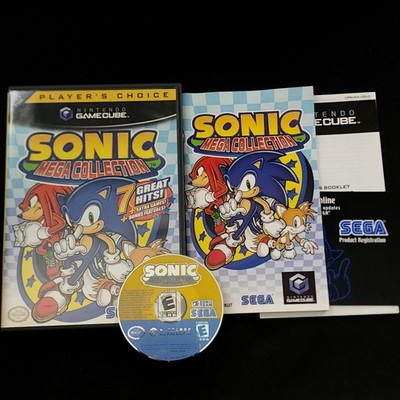 Sonic Mega Collection GameCube CIB Tested Authentic