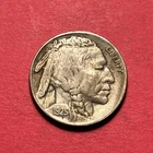 (1) Beautiful Antique 1925-P Buffalo/Indian Head Nickel CHOICE AU-ALMOST UNCIR.