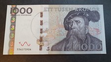 SWEDEN 1000 kronor 2005, P-67, aUNC
