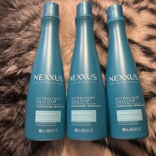 Nexxus Ultralight Smooth Weightless Frizz Protection Conditioner 13.5oz 3pk