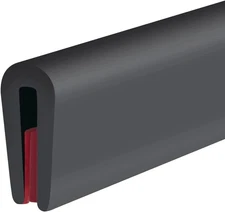 Rubber Edge, Trim Self-Adhesive Rubber Edge Trim Edge, Protector for Sheet Meta