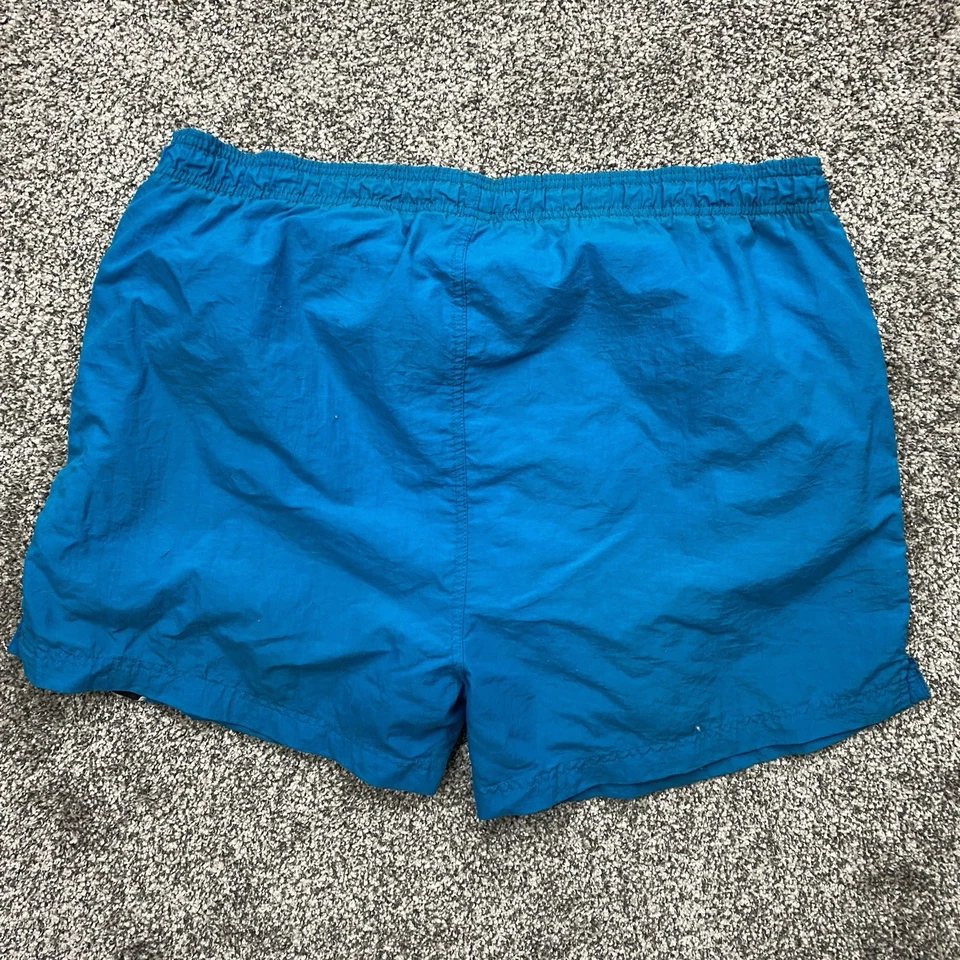 Bañador Starter vintage para hombre M azul bordado Y2k forro con cordón Foto 4 de 4