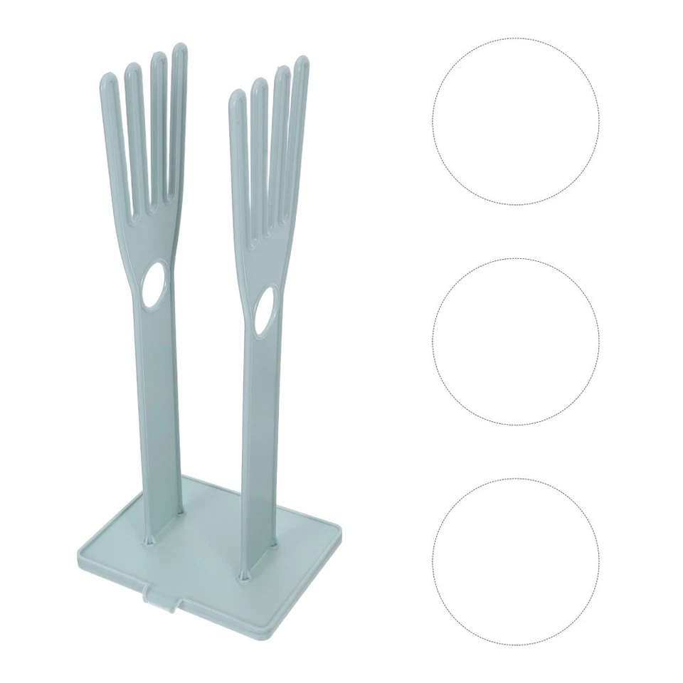 1pc Multifunktionale Abflussablage Gummihandschuhe Halter Geschirrtuchhalter - Bild 2 von 4