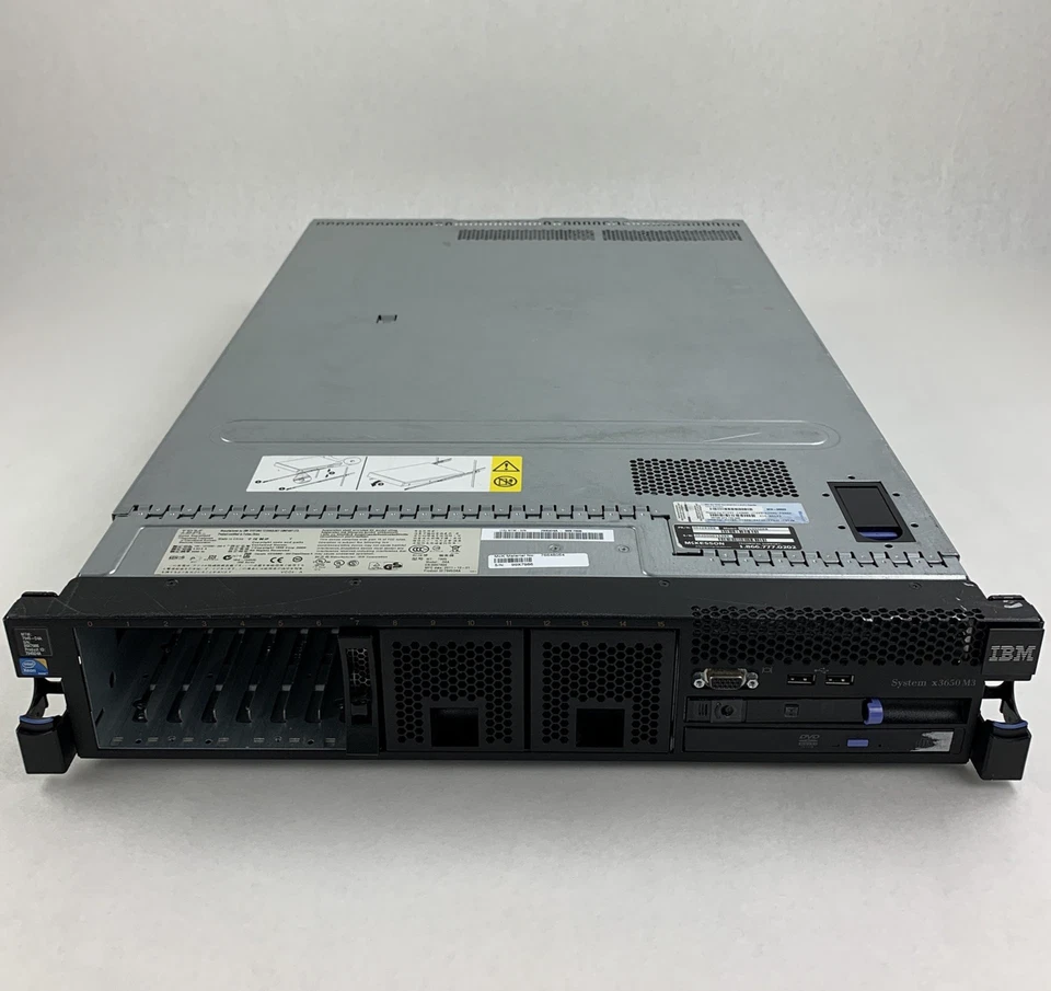 IBM System X3650 M3 Server Xeon E5620 2.4 GHz 16 GB Ram Raid M5015 No OS No HDD - Image 2 of 4