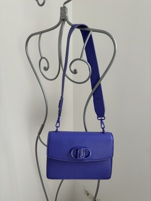 Lila Liu Jo Tasche mit Schulterriemen Leder