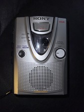 Sony V-O-R TCM-400DV Voice Recorder Pressman Standard Cassette Walkman Tested