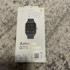 NEW Amazfit GTS 2 Mini Meteor Black Android & iPhone Smart Watch (GPS)