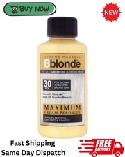 Image of Jerome Russell BBlonde 30 Vol Maximum Cream Peroxide Blonde To Medium Brown 75ml
