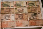 1985-1988 Peru Intis Bills,1000 Intis,500 Intis,100 Intis,50 Intus. Three Sets — photo 4