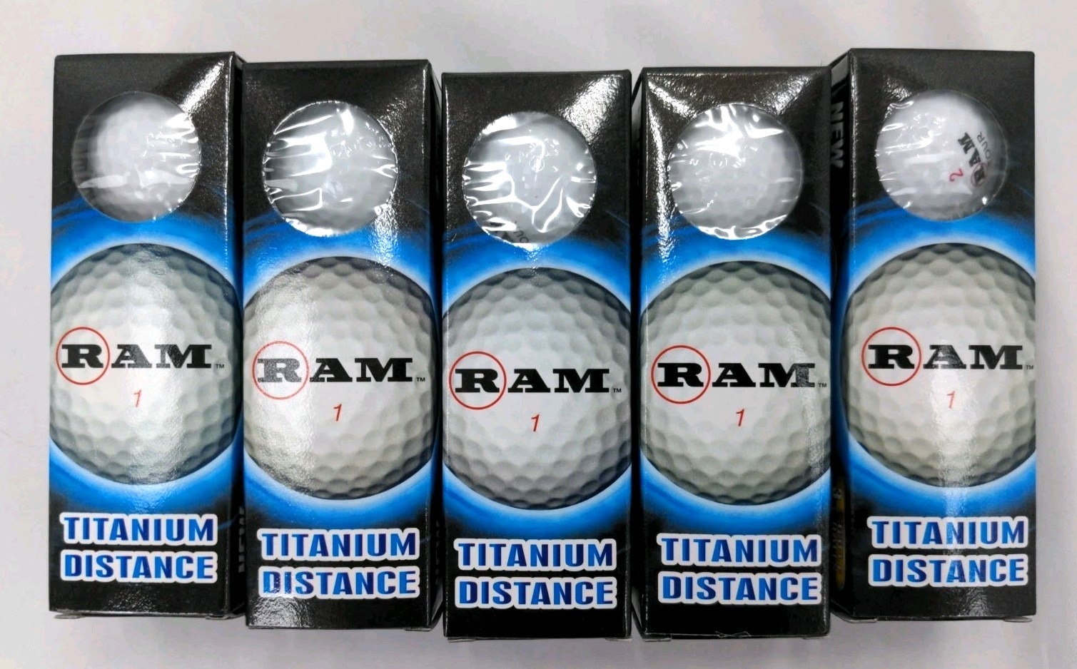 Balls 5 Boxes 15 Total Golf Balls