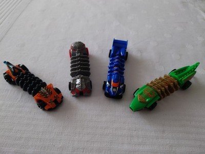 Hot Wheels, Mutant Machines, Raupenauto, Schlangenauto 4x (Beschreibung Lesen!)