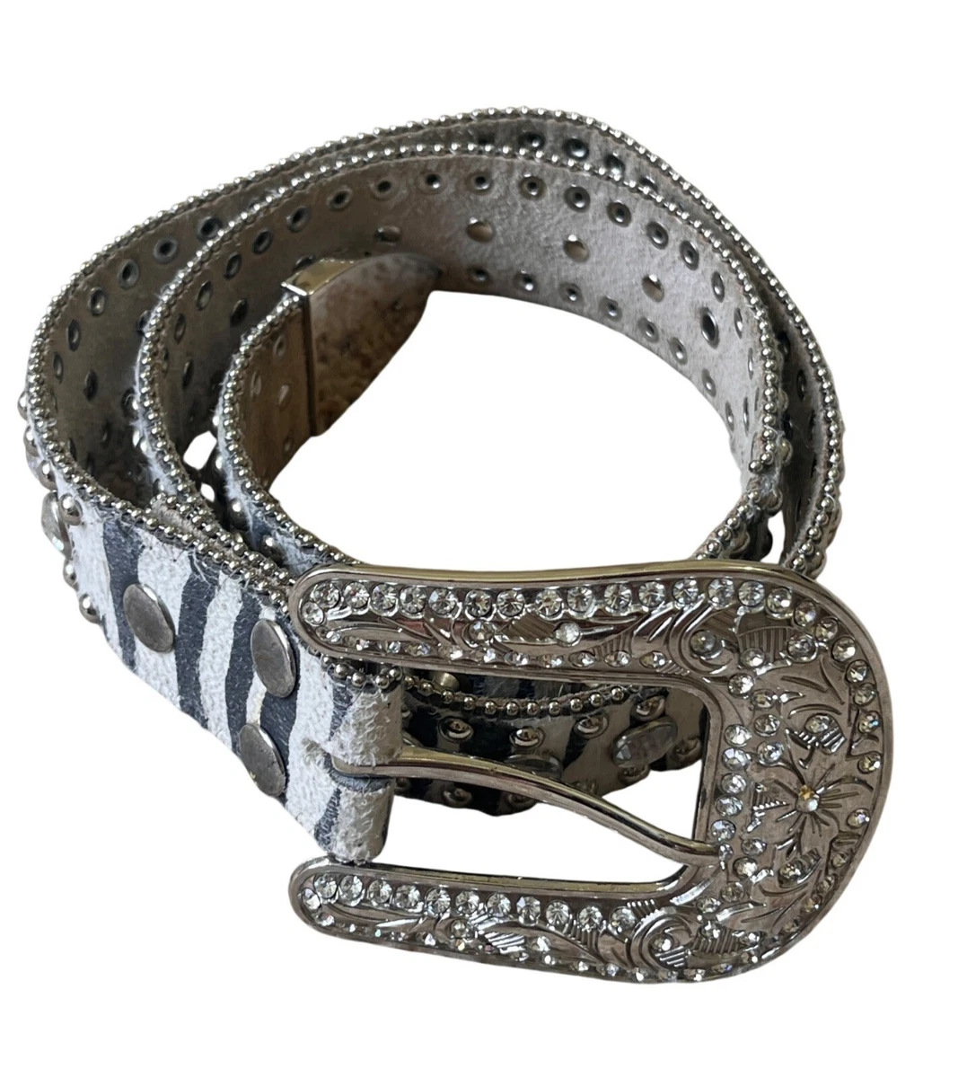 Rhinestone Animal Print Belts for Women for sale | eBay display picture 2