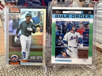 Juan Soto 2026 Topps Series 2 Flagship  Bulk Order Green /99  & Rainbow Foil