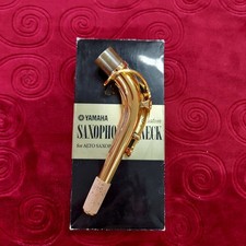Collo personalizzato Yamaha per sax alto, placcato oro, adatto per serie YAS-875, 82Z, 62