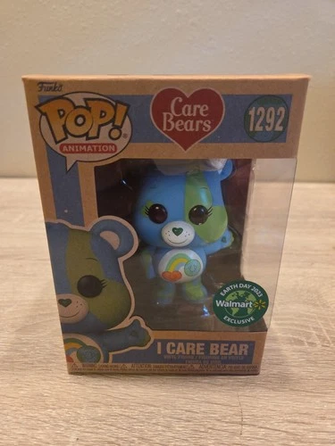 Funko Pop Animation Care Bears I Care Bear Earth Day 2023 Walmart EXCLUSIVE