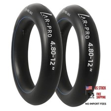 Replacement 4.80-12" Heavy-Duty Inner Tubes for ATVs, Lawn and 4.80-12 TR-13