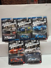 2025 HOT WHEELS SILVER SERIES, GRAPHIC REMIX, FAST  FURIOUS SET OF 5