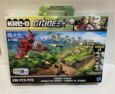 KRE-O G.I. JOE FIREBAT ATTACK Toy sRus Exclusive Set A7392 Complete With Box